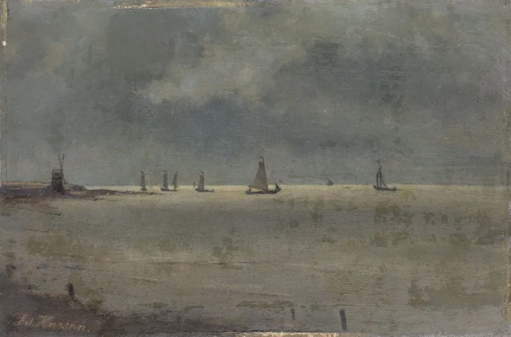 Zuiderzee, Eduard Karsen, 1885 - 1900