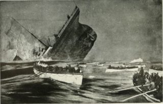 De ramp met de Titanic