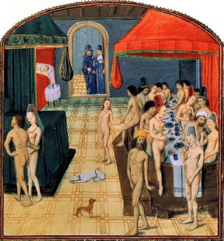 Badhuisscène, 1470