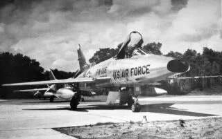 De F-100 Super Sabre - Foto: NMM