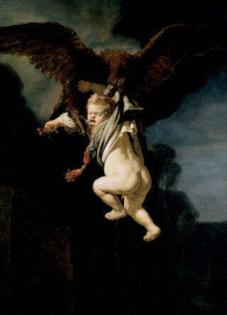 De ontvoering van Ganymedes - Rembrandt van Rijn, 1635