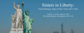 Promotie voor de tentoonstelling 'Sisters in Liberty'