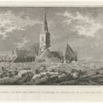 Sint-Ludgeruskerk - Watersnood bij Doornspijk, 1825, Daniël Veelwaard