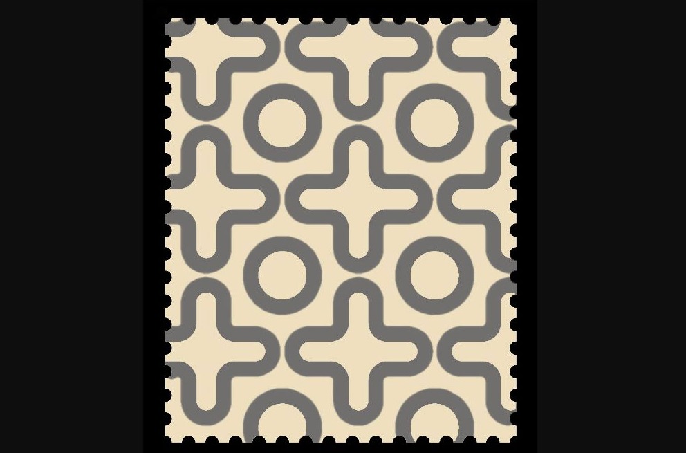 Postzegel uit Bizonië
