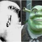 Maurice Tillet en Shrek