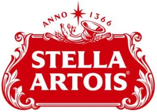 Logo van het biermerk Stella Artois 