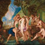 De Danaïden vullen hun vat - Schilderij van Nicolas Bertin
