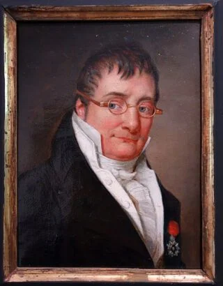 Jean-Baptiste Plasschaert, geportretteerd door Frans van Dorne