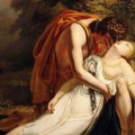 Orpheus rouwt om Eurydice - Ary Scheffer, 1814