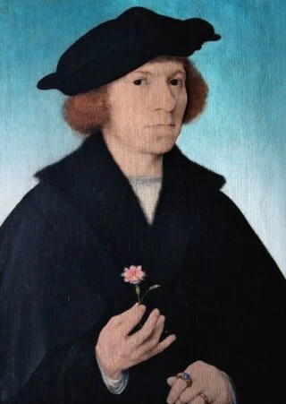 Joos van Cleve, zelfportret, ca.1519