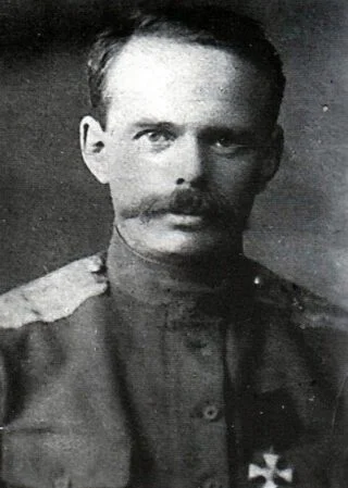 Roman von Ungern-Sternberg in 1916 of 1917