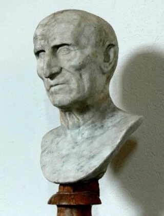 Buste van de Romeinse keizer Galba 