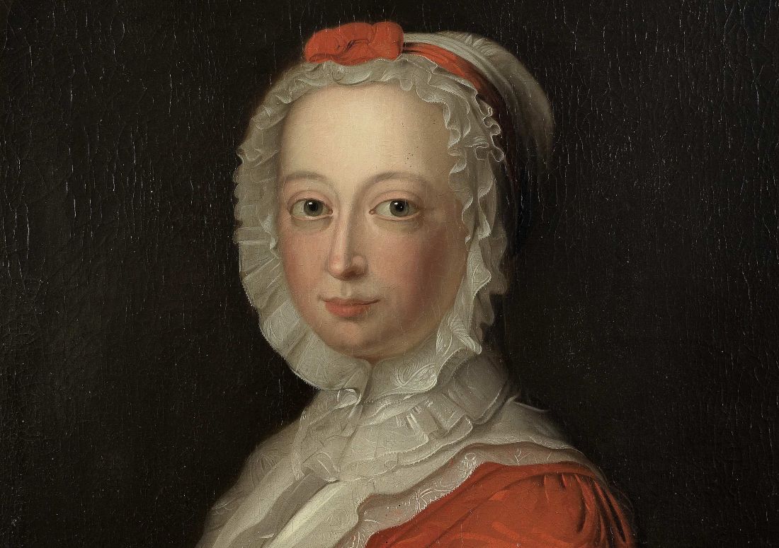 Bernardus Accama, Anna van Hannover, prinses van Oranje, 1736, collectie Fries Museum