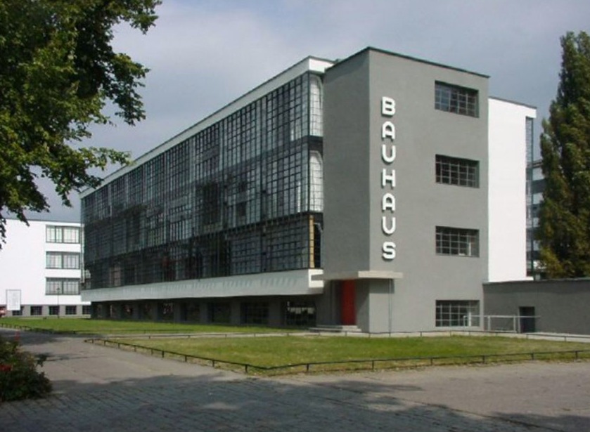 Bauhaus-gebouw in Dessau, 2003