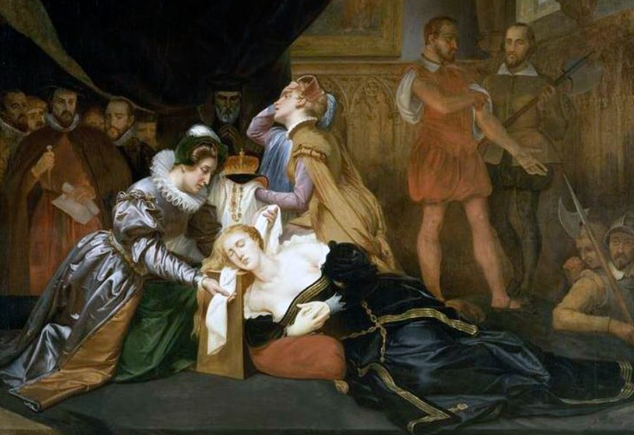 Executie van Maria Stuart - Abel de Pujol