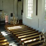 Interieur van een Hervormde Kerk in Bergambacht