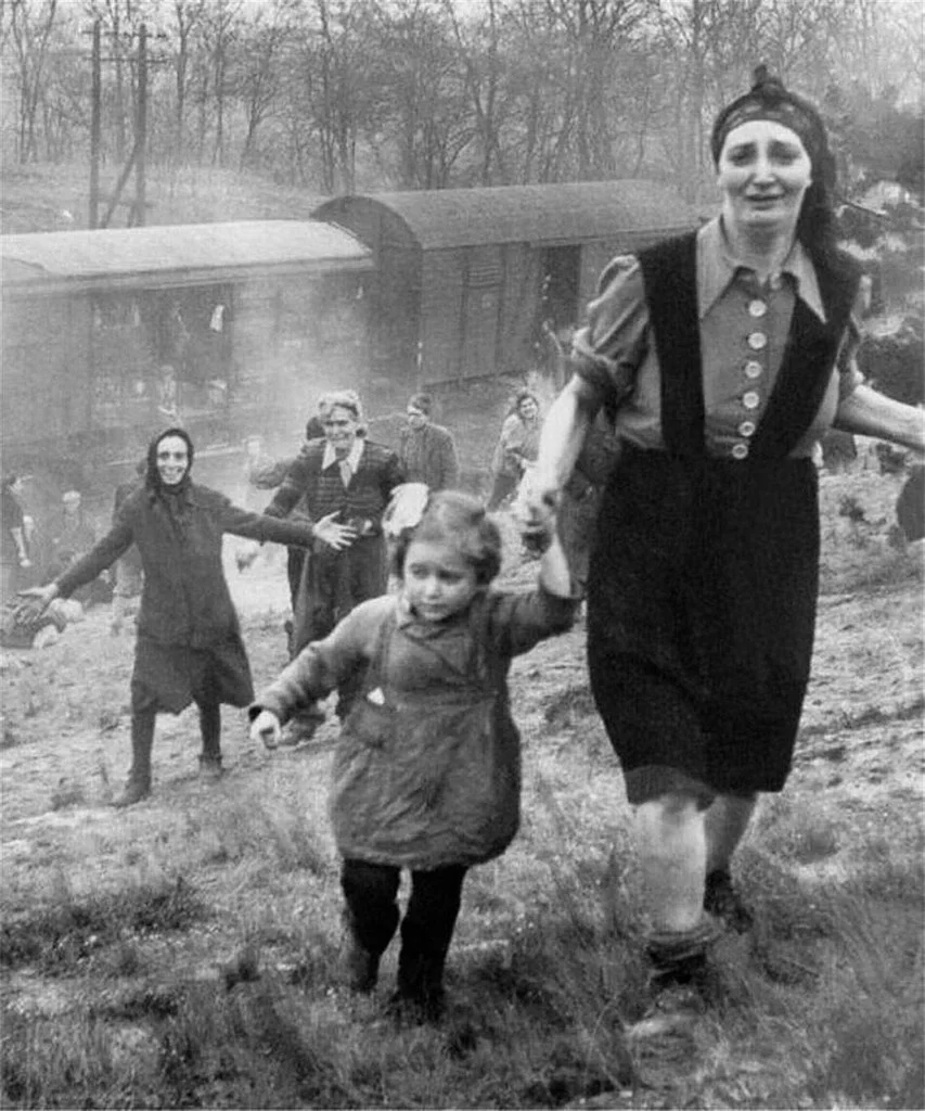 Amerikanen stuiten bij Farsleben op een trein vol Joodse gevangen - 13 april 1945