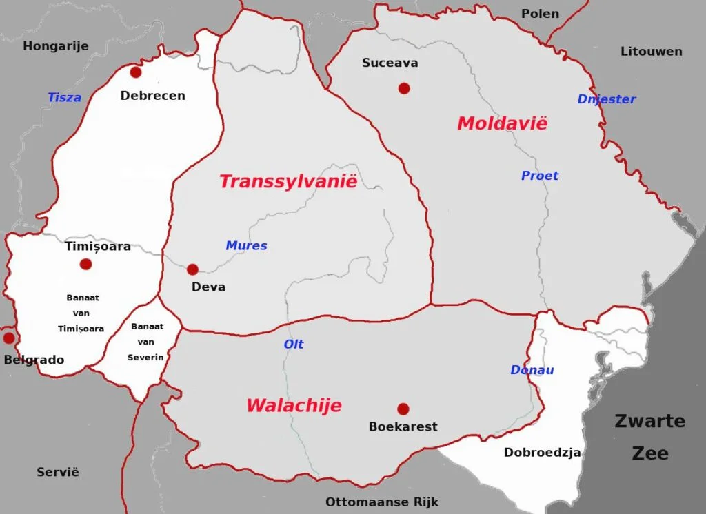 Moldavië, Walachije en Transsylvanië in de veertiende en vijftiende eeuw