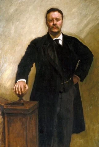 Officiële Witte Huis-portret van Theodore Roosevelt - Gemaakt door John Singer Sargent