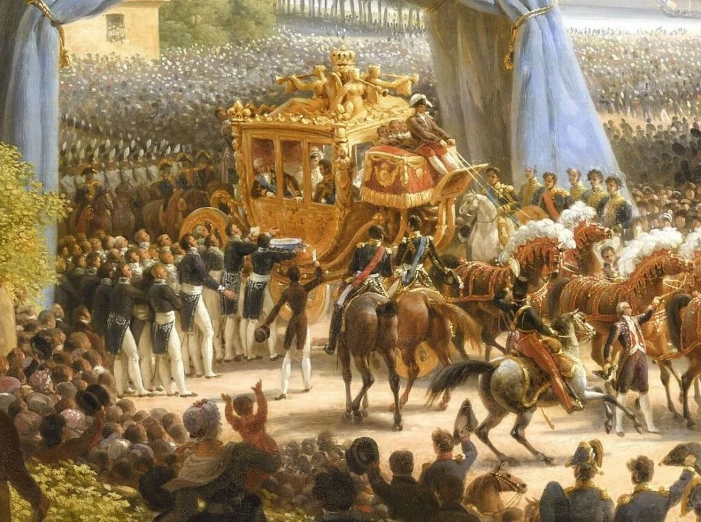 De gouden koets van Karel X - Louis-François Lejeune