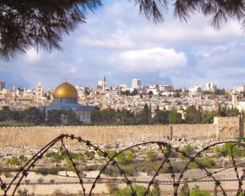 Zicht op Jeruzalem