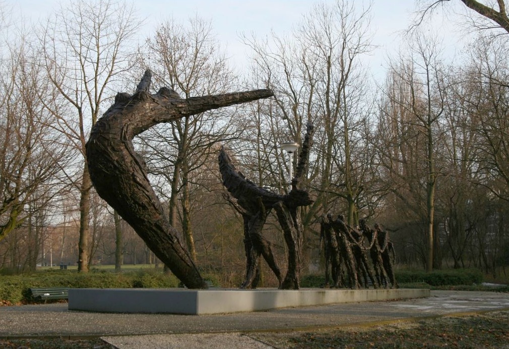 Nationaal monument slavernijverleden in het Oosterpark in Amsterdam