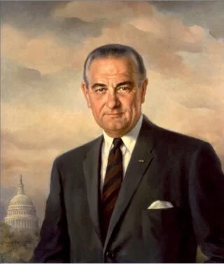 Staatsieportret van Lyndon B. Johnson