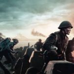 Filmposter 'Slag om de Schelde' - detail
