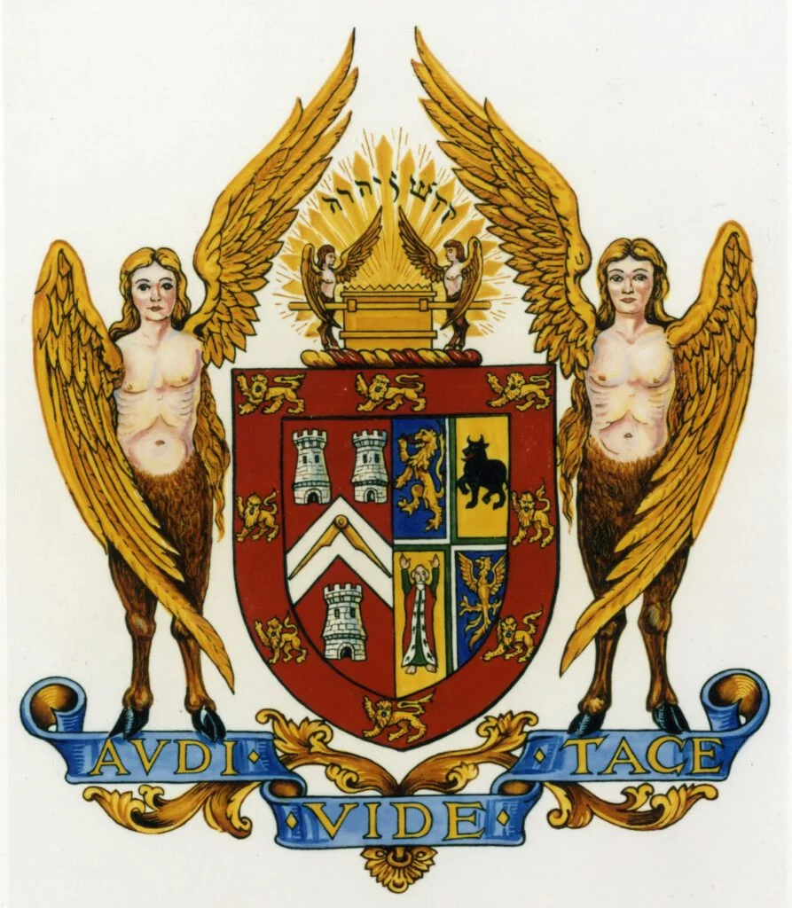 Coat of Arms of the United Grand Lodge of England ©Museum of Freemasonry, London