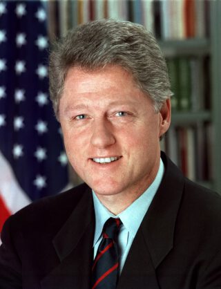 Bill Clinton als president