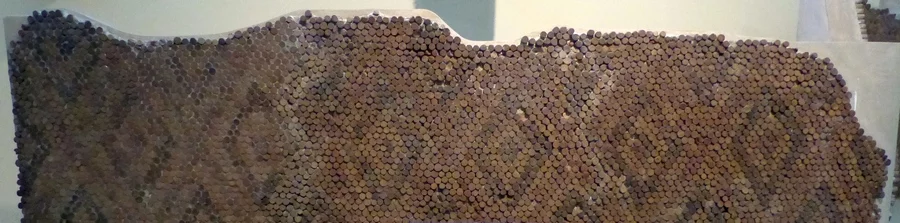 Cone mosaic uit de Eanna-tempel (Nationaal Museum, Bagdad).