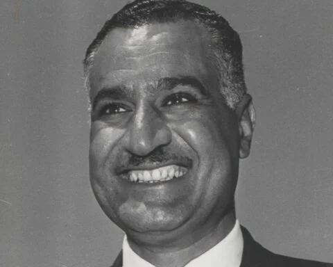 Gamal Abdel Nasser in 1962