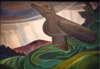 E. Carr, Big Raven 1931 (Art Canada Institute) foto Marina Marijnen