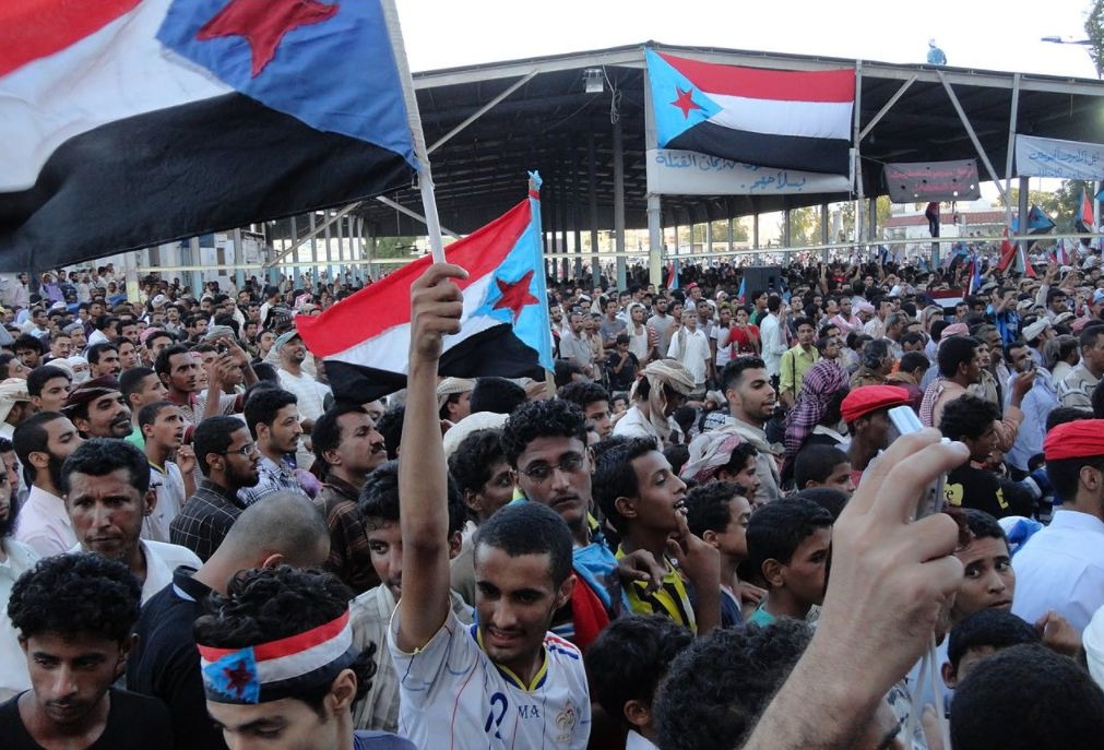 Arabische Lente - Demonstranten in Jemen, 2011