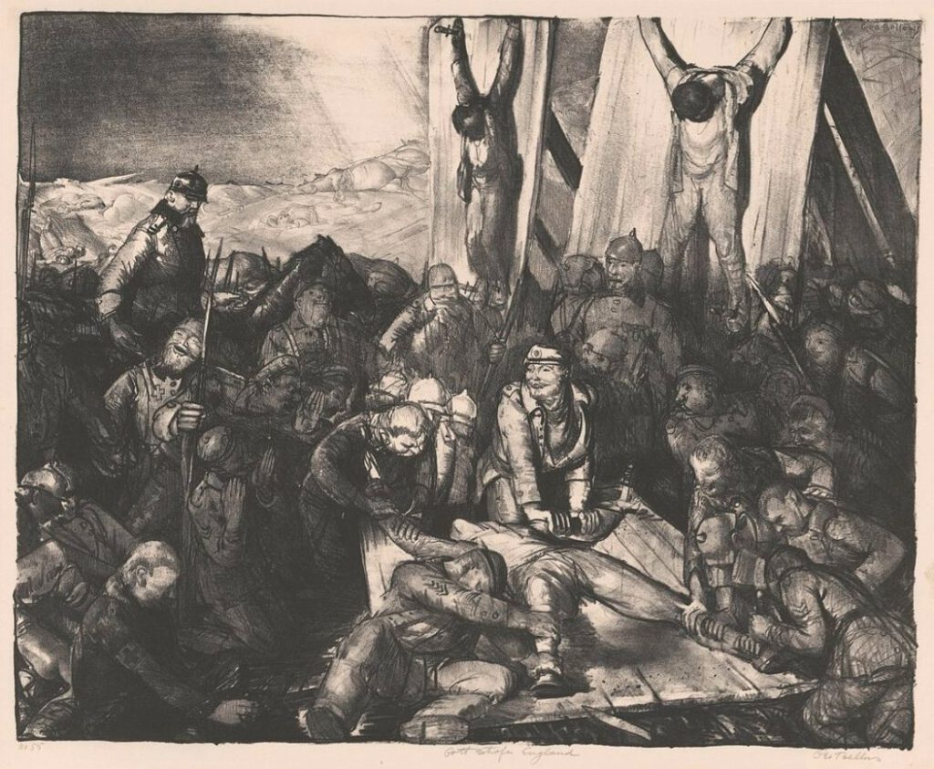 Gott strafe England - George Bellows, 1918