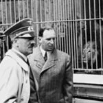 Hitler in de dierentuin van Nuremberg, 2 mei 1939