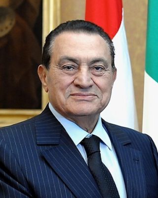 Hosni Moebarak in 2009