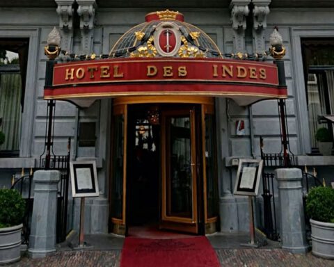 Hotel Des Indes aan de Lange Voorhout in Den Haag