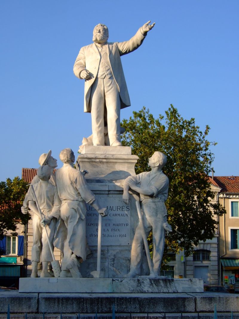 Monument ter nagedachtenis aan Jean Jaurès in Castres