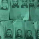 Lijst van de Egyptische politie uit 2014 met de namen en foto's van de meest gezochte leden van de Moslimbroederschap