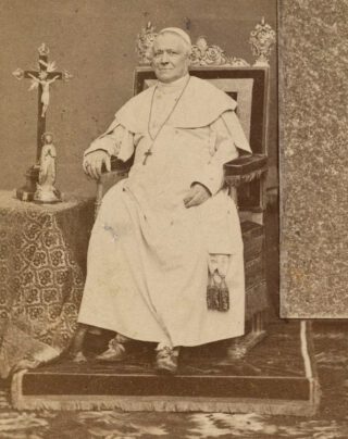 Paus Pius IX in 1862