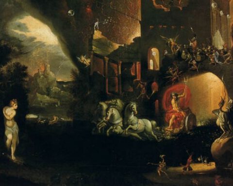 Aankomst van Hades in de Tartarus - Joseph Heintz, 1639