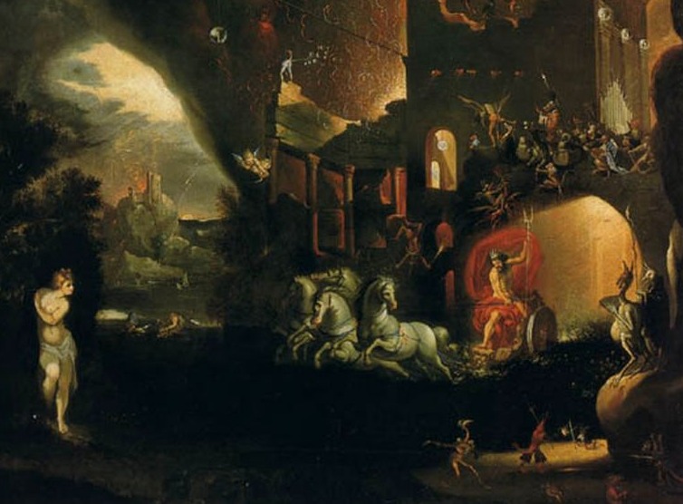 Aankomst van Hades in de Tartarus - Joseph Heintz, 1639