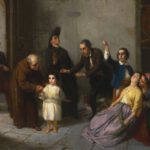 De ontvoering van Edgardo Mortara - Moritz Daniel Oppenheim, 1862