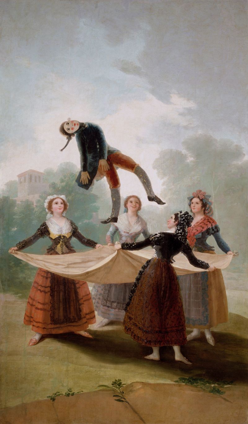 El Pelele (De stropop) - Francisco de Goya, 1791–1792 
