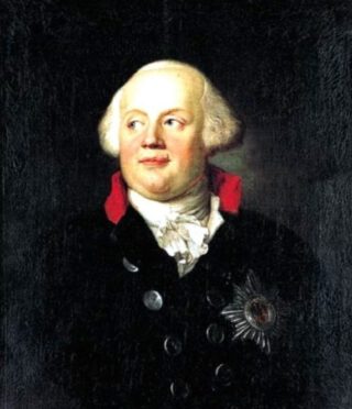 Frederik Willem II van Pruisen, de broer van Wilhelmina van Pruisen