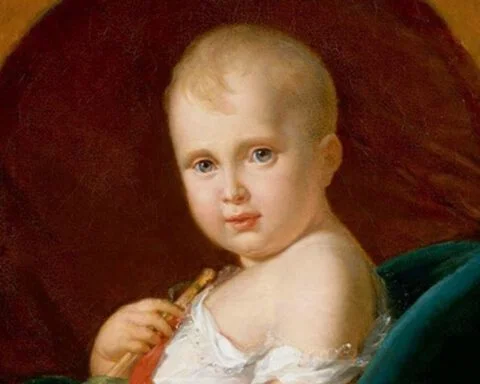 Napoleon II als baby