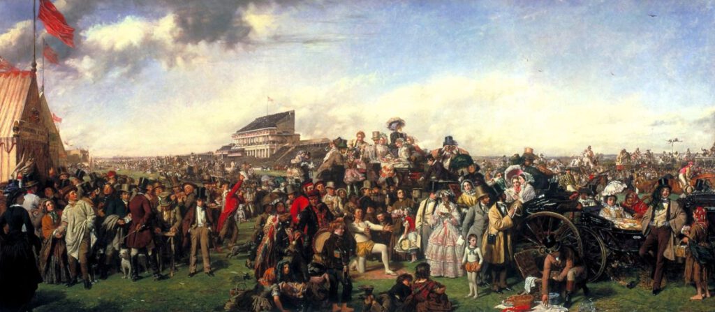 The Derby Day - William Powell Frith, 1858