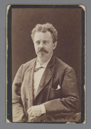 Pieter Brooshooft in 1878 als hoofdredacteur van de Semarangsche Courant. Later leidde hij in Semarang dagblad De Locomotief. (