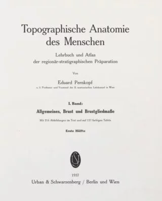 De anatomische atlas van Eduard Pernkopf